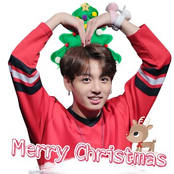 BTS Jungkook Christmas aesthetic  Lightweight Hoodie for Sale by