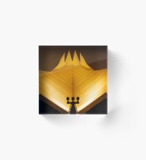 the golden crown Acrylic Block