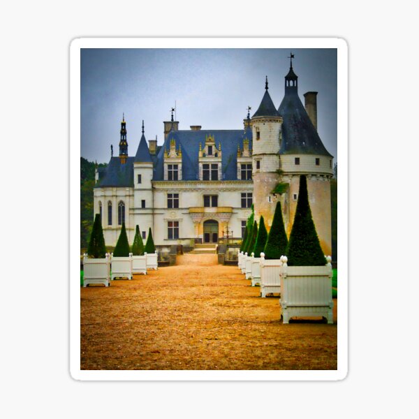 Chateau, France Sticker