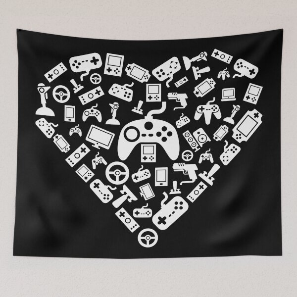 Item preview, I love gaming | Gamer Heart Games Gamble Online designed and sold by anziehend.