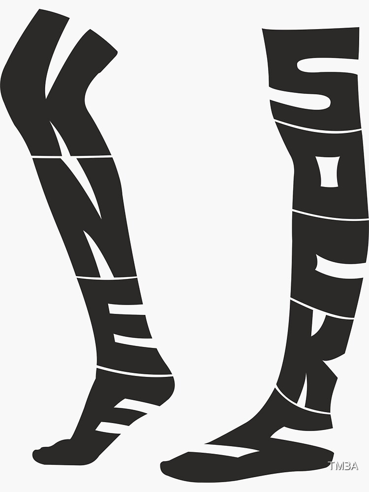 "Knee Socks - Arctic Monkeys" Sticker by TM3A | Redbubble