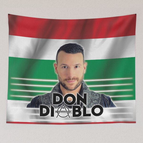 Aperçu de l'œuvre Don Diablo créée et vendue par French-Kiss.