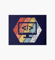 Vintage Coding Shirt Funny Programming Retro 80s Style Art Board