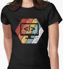 Vintage Coding Shirt Funny Programming Retro 80s Style Women's Fitted T-Shirt