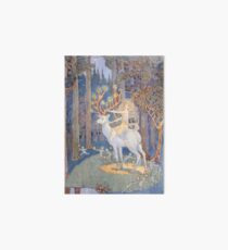Magical Forest Christmas by Jessie Bayes Art Board Print