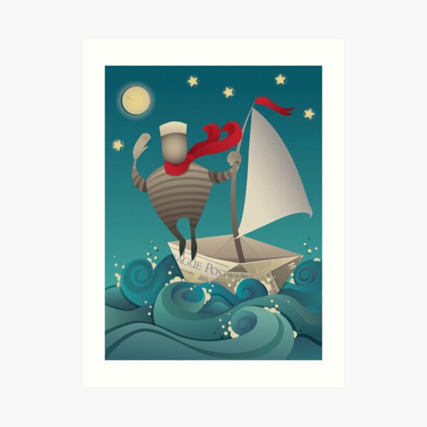 Going Sailing Art Print