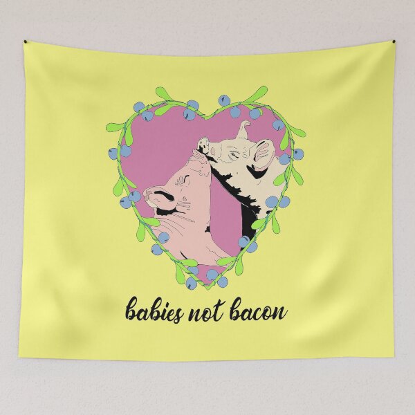 Item preview, Babies Not Bacon designed and sold by vernapoppy.