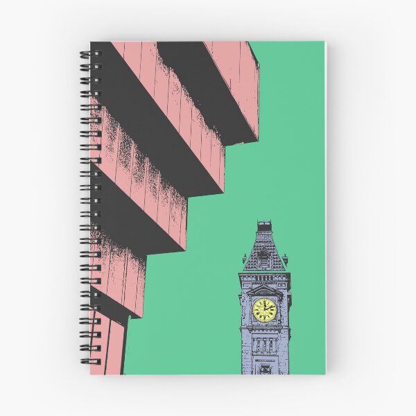 Item preview, La vieja biblioteca de Birmingham y la torre del reloj Big Brum designed and sold by KCiPhoto.