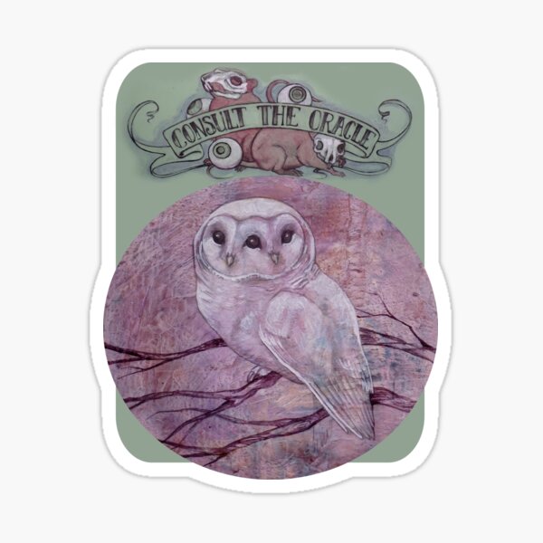 Consult The Oracle Sticker