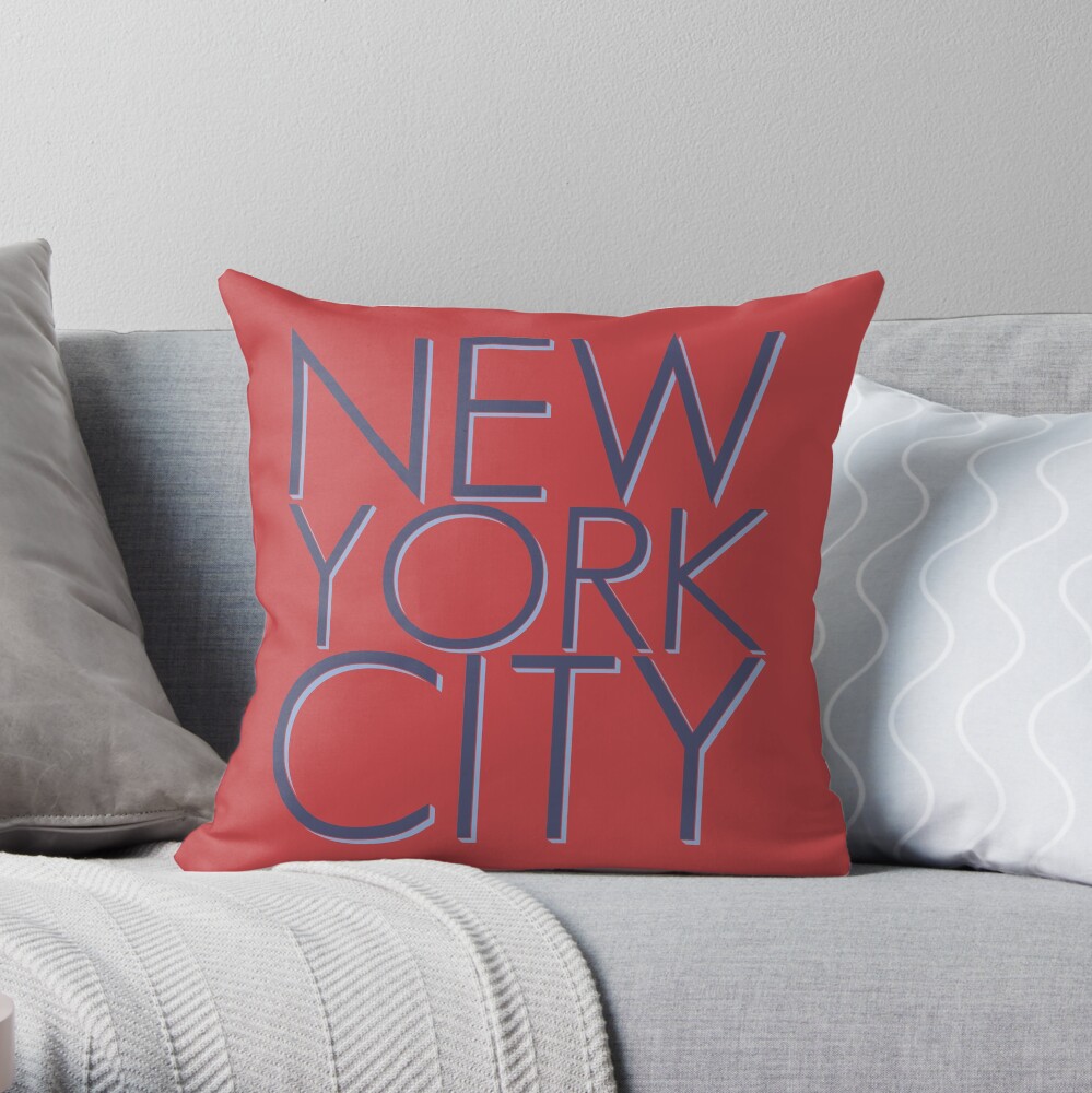NEW YORK CITY Throw Pillow