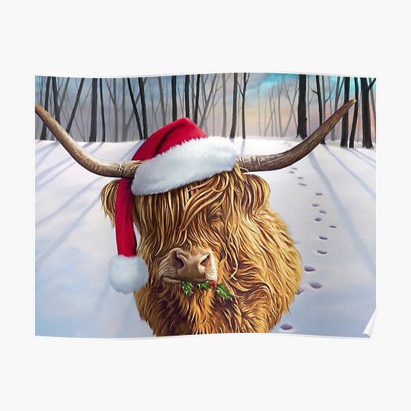 Christmas Cows Wallpapers  Wallpaper Cave