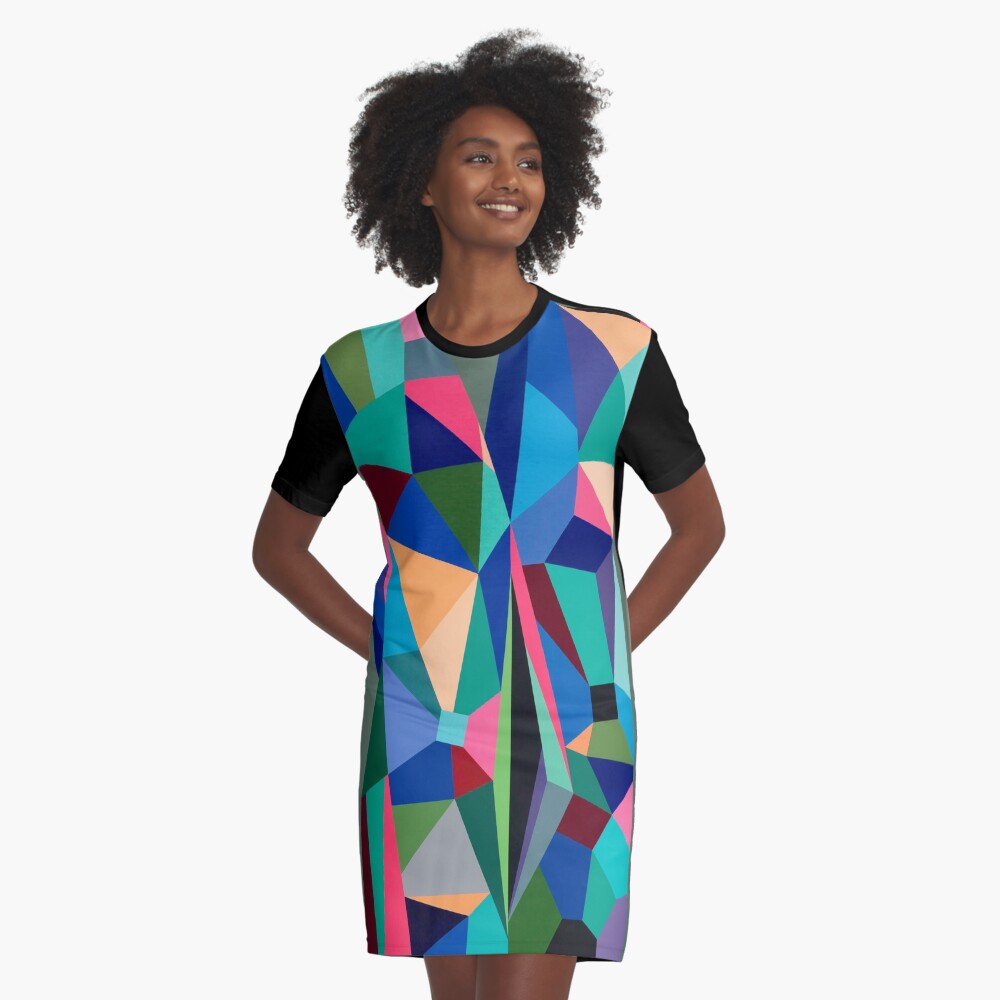 Item preview, Graphic T-Shirt Dress designed and sold by missjuliec.