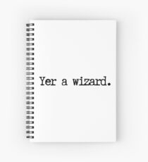 Wizard Spiral Notebook