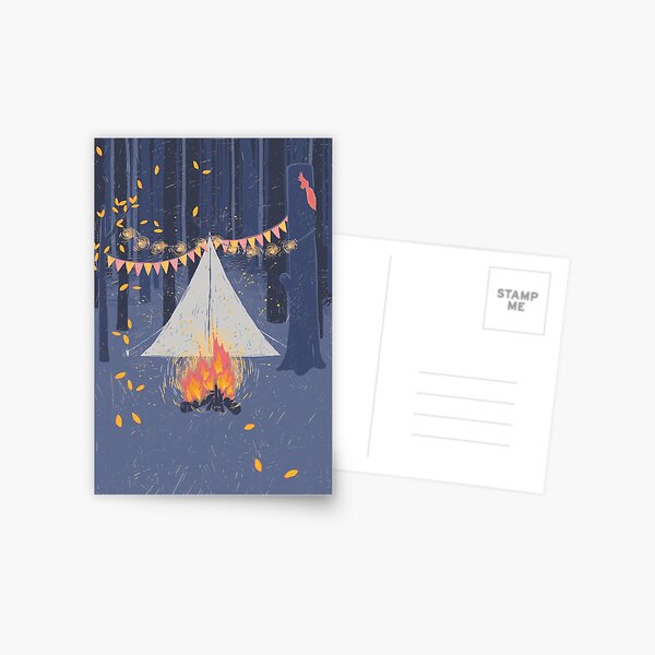 Summer Camp Postcards Redbubble