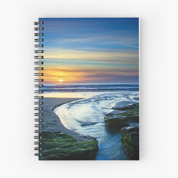 Item preview, Trebarwith Strand Sunset at the Stream designed and sold by David Wilkins.