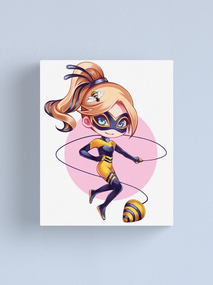 Miraculous Ladybug Chibi Queen Bee Canvas Print