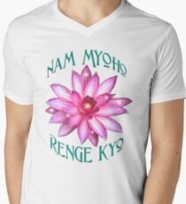 "Nam Myoho Renge Kyo" Men's V-Neck T-Shirt
