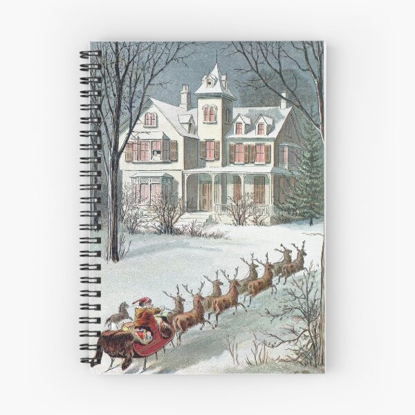 Item preview, William Roger Snow - Vintage Santa and Sleigh designed and sold by vintage-art.