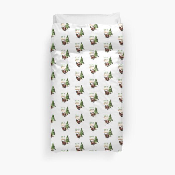 Wake me when its Christmas Duvet Cover