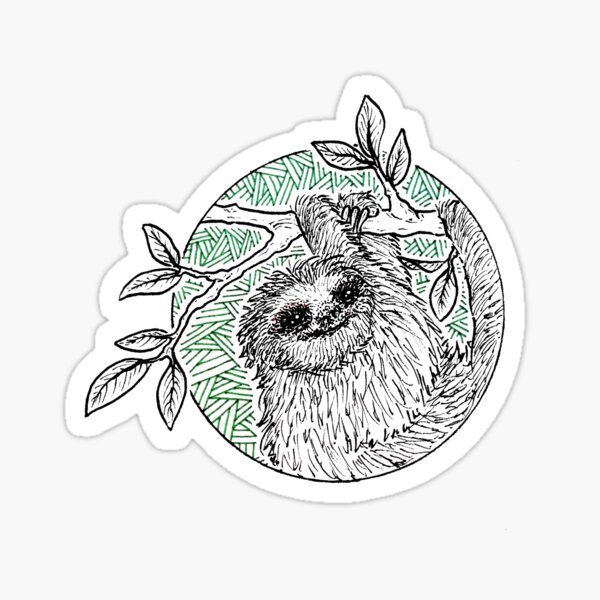 Sloth Sticker