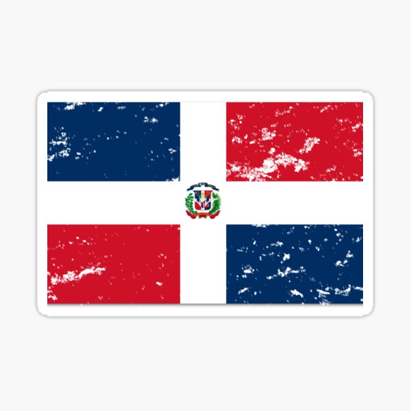 Aperçu de l'œuvre T-Shirts Drapeau Republique Dominicaine Dominicaine créée et vendue par MikiMejia.