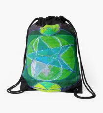 Layered Drawstring Bag