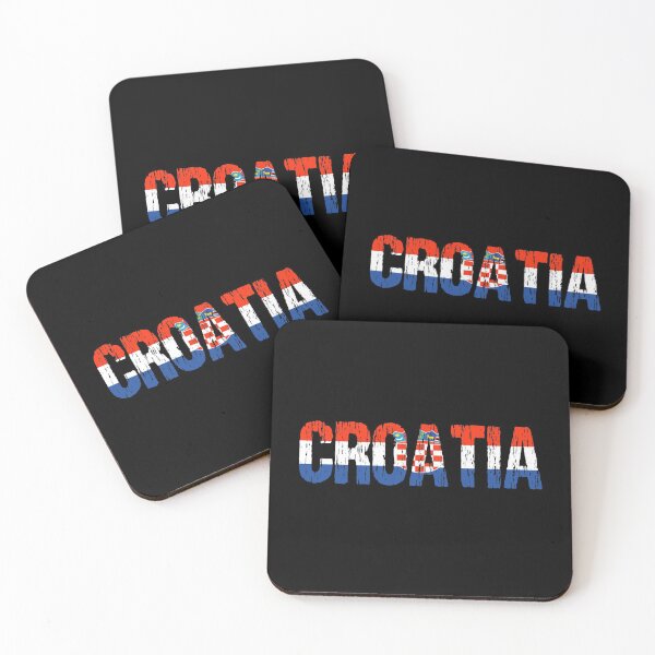 Item preview, Hrvatska Croatia Distressed Flag designed and sold by Nirvanibex.