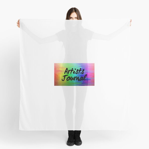 artists journal - writing diary for creative types Scarf