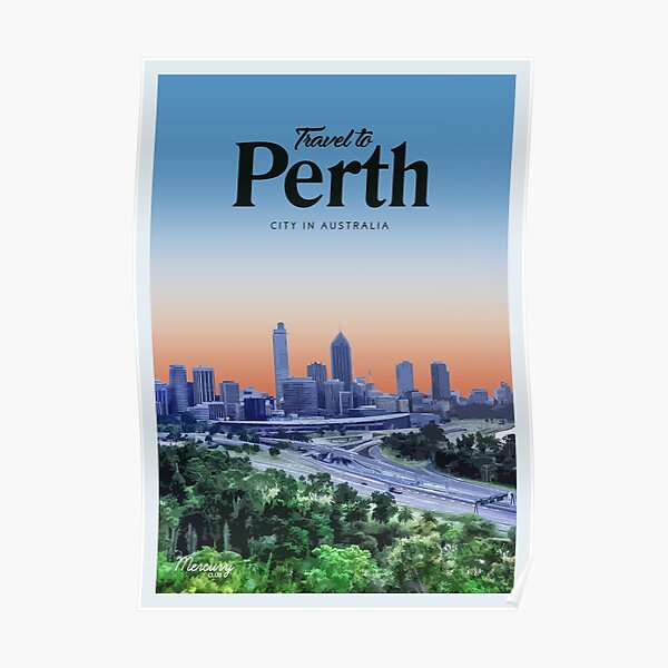 Visit Perth Poster