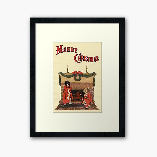 Item preview, Children by the Fireplace by Jessie Willcox Smith  designed and sold by vintage-art.