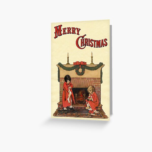 Item preview, Children by the Fireplace by Jessie Willcox Smith  designed and sold by vintage-art.