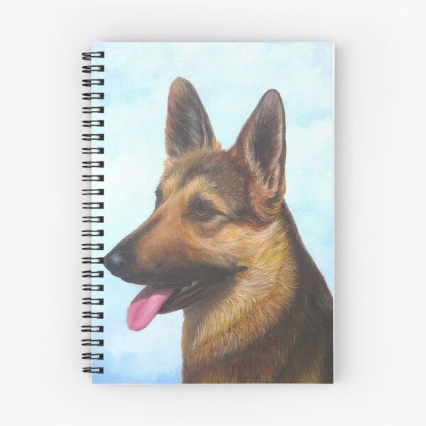 Artikelvorschau,  Der Deutsche Schäferhund ist sowohl ein wunderbarer Begleithund als auch ein Diensthund. Mächtig und edel in Hingabe entworfen und verkauft von Vivian Eagleson.