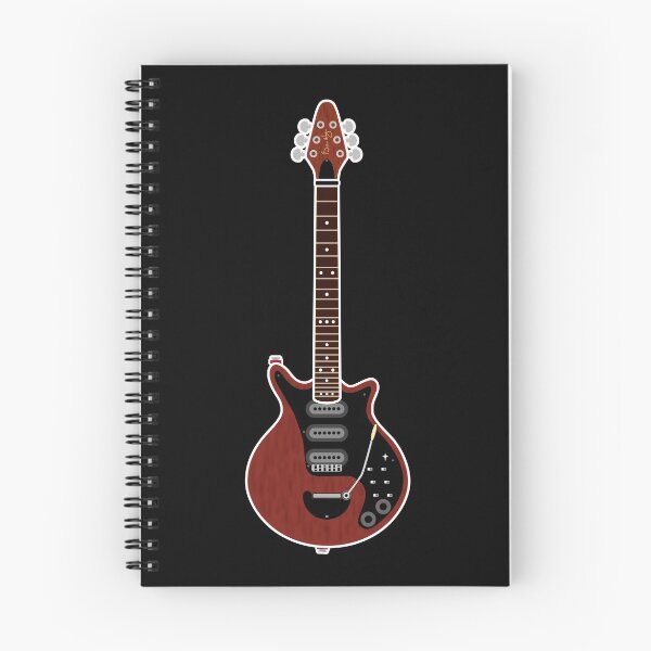 Item preview, MUSICAL INSTUMENTS SILHOUETTES - BRIAN MAY RED SPECIAL designed and sold by WOOFANG.