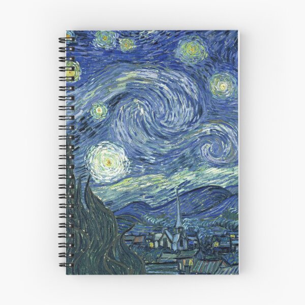 Item preview, Starry Night by Vincent van Gogh reprint designed and sold by Epic Splash Creations.