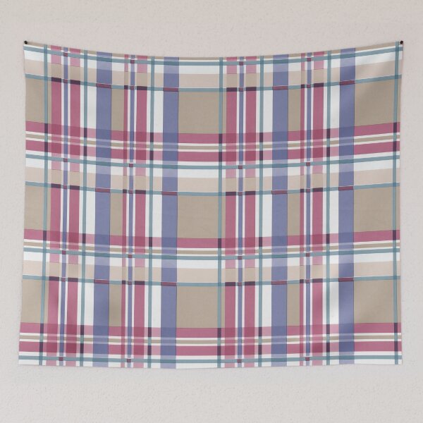 Item preview, Pink and Purple Plaid designed and sold by newyorktaxi.