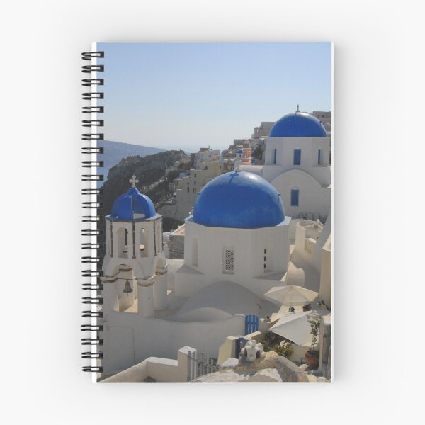 Item preview, Oia, Blue Domes designed and sold by kelliejane.