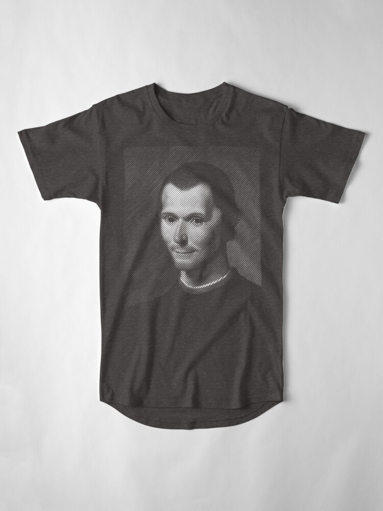 Alternate view of Niccolo Machiavelli Long T-Shirt