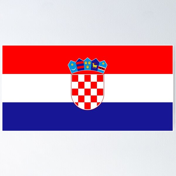 Item preview, Flag of Croatia designed and sold by Inimma.