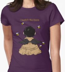 I Watch The Bees Women's Fitted T-Shirt