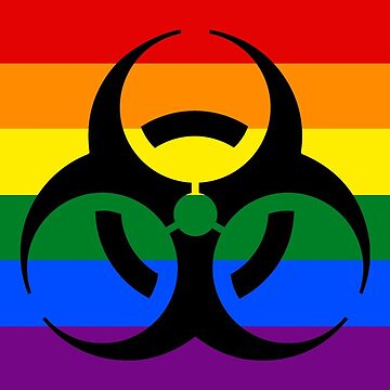 slash through gay flag emoji