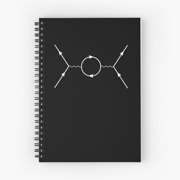 Item preview, Second Order Feynman Diagram- Particle Physics designed and sold by the-elements.