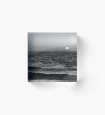 monochrome sunset, no. 2 Acrylic Block