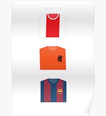 Johan Cruijff Legend Print Poster