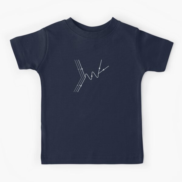 Muon Decay Feynman Diagram- Particle Physics Kids T-Shirt
