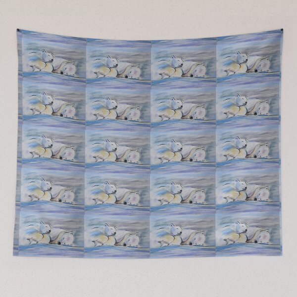 Item preview, Sleeping Polar Bears designed and sold by Mike Paget.