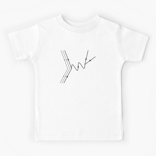 Muon Decay Feynman Diagram- Particle Physics Kids T-Shirt