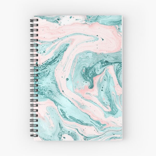 Item preview, Turquoise Pink Abstract Marble Texture designed and sold by vilily.