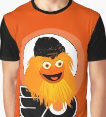 The head of mascot Gritty the Flyers Graphic T-Shirt