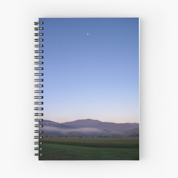 Aperçu de l'œuvre Moon over a cornfield and mountains - Johnson, VT créée et vendue par PASpencer.