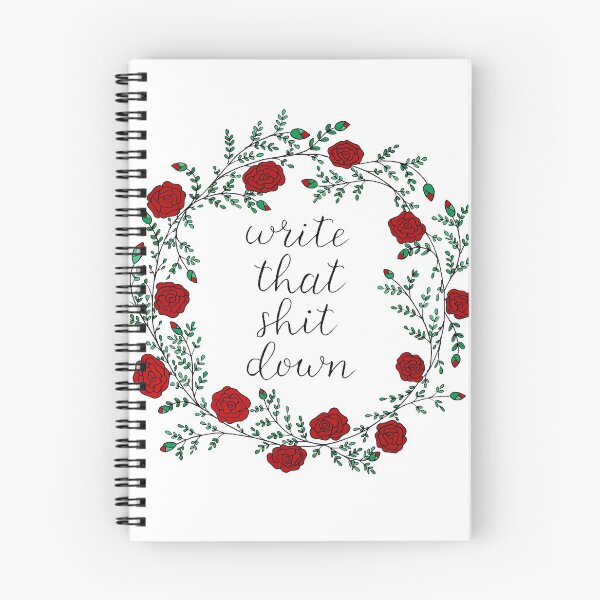 Item preview, Write That Shit Down! (Red) designed and sold by morningbee.